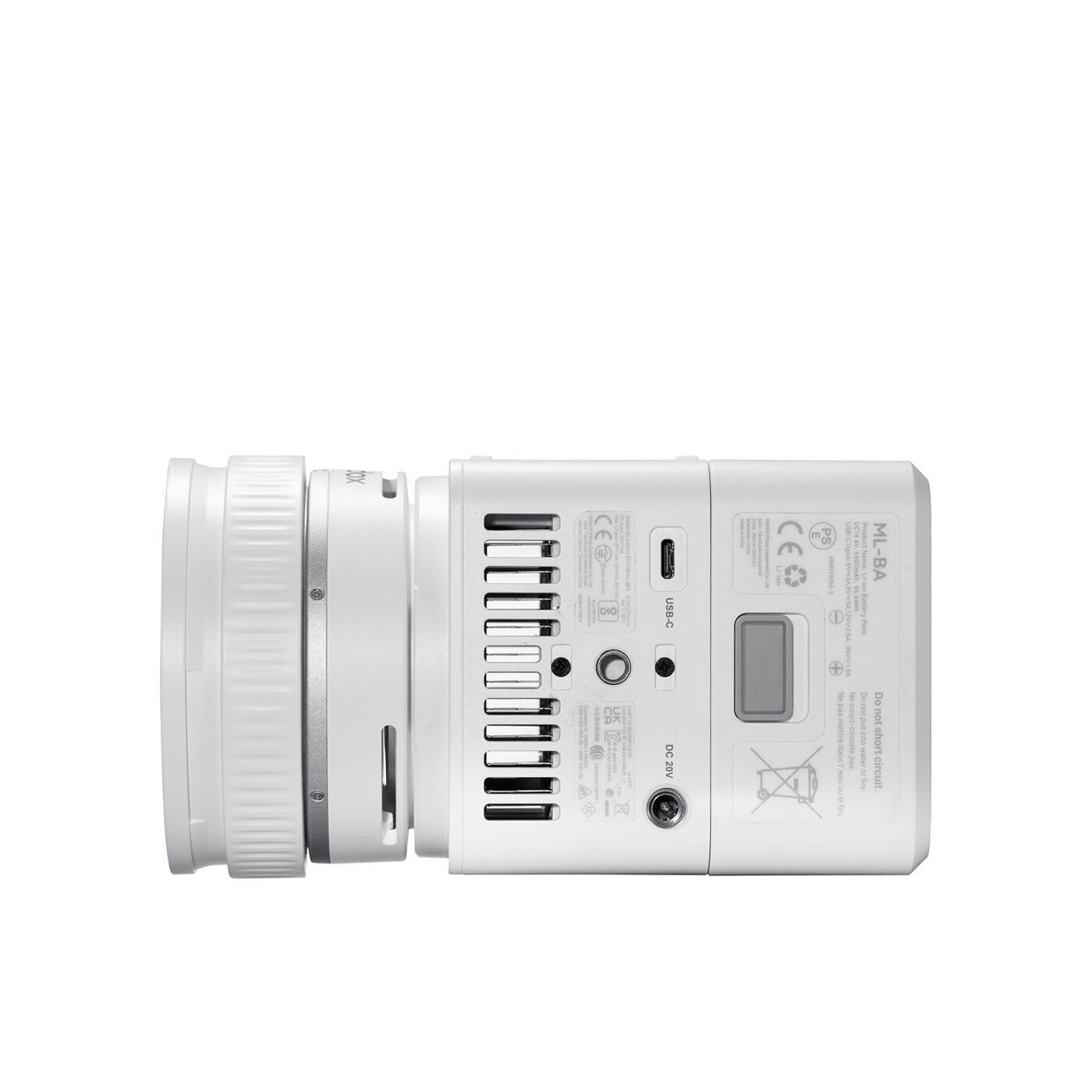 Luce LED Godox ML150Bi – Bi-color 2800-6500K, 61.054 Lux, Compatta, Con Controllo App E V-Mount