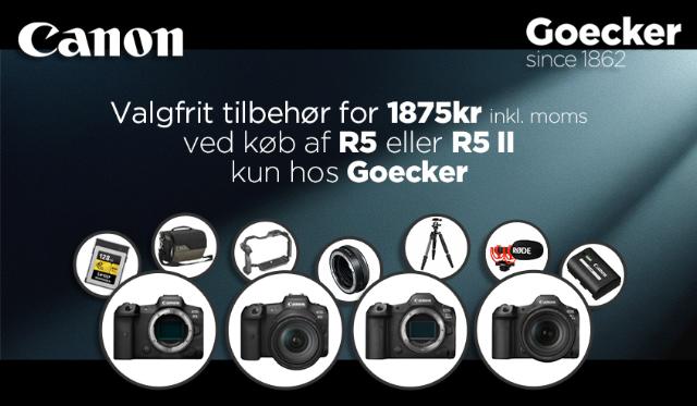 Canon EOS R5 og R5II tilbehør