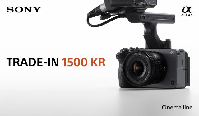 Sony FX30 trade-in kampagne