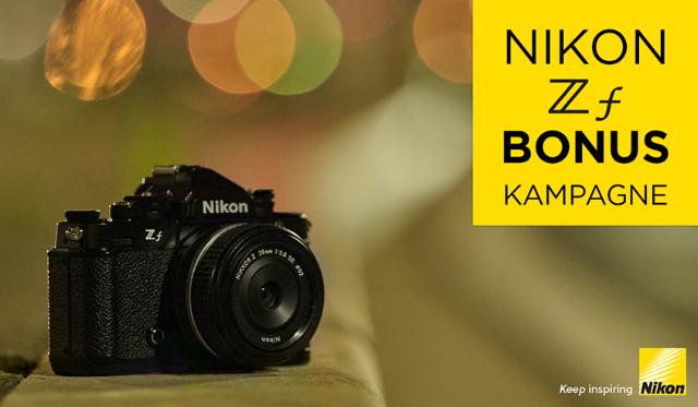 Nikon Z f Bonus kampagne