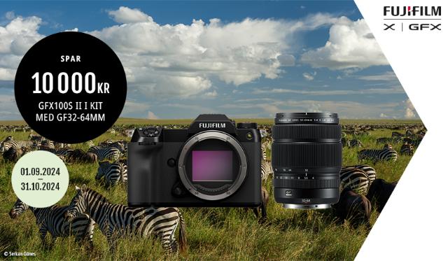 Fujifilm GFX 100S II kampagne