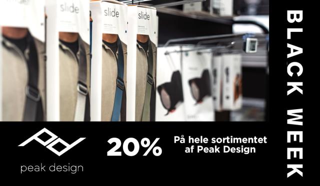 Peak Design Black Week