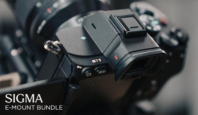 Sigma E-mount bundle