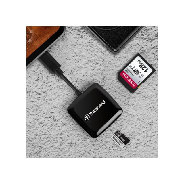 TRANSCEND RDC3 USB-C CARD READER SD/MICRO SD CARDS