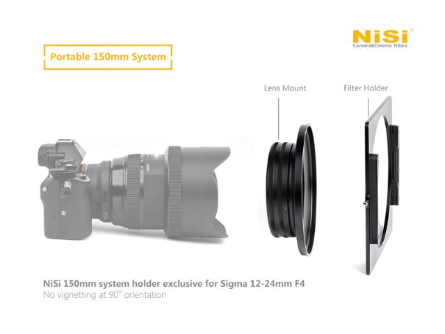 NISI FILTERHOLDER 150 FOR SIGMA 12-24MM F4