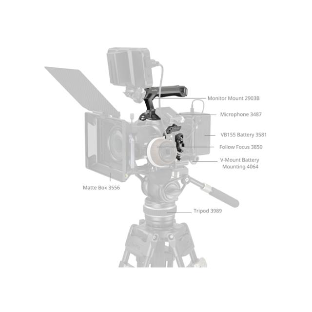 SMALLRIG 5029 HAWKLOCK QR CAGE KIT FOR CANON R5 II