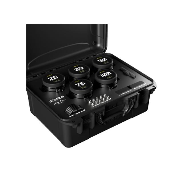 DZO ARLES 25/35/50/75/100 PRIME CINE LENS KIT PL