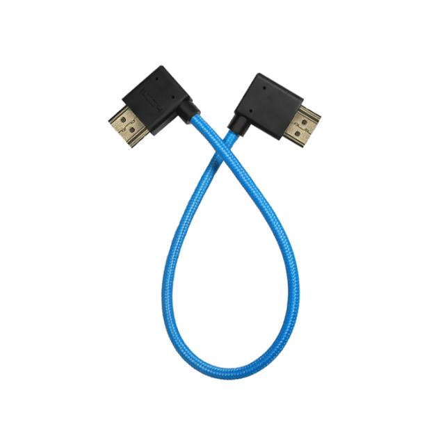 KONDOR BLUE RIGHT ANGL TO LEFT ANGL FULL HDMI 30CM