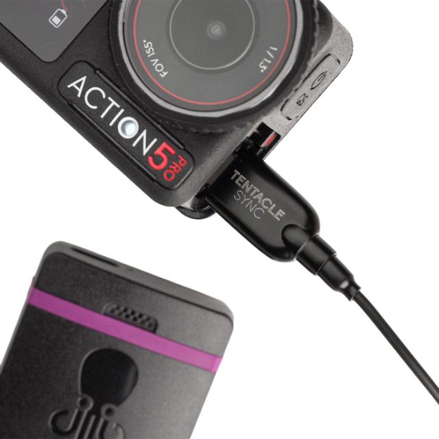 Tentacle TC to USB-C Audio for DJI and Insta360