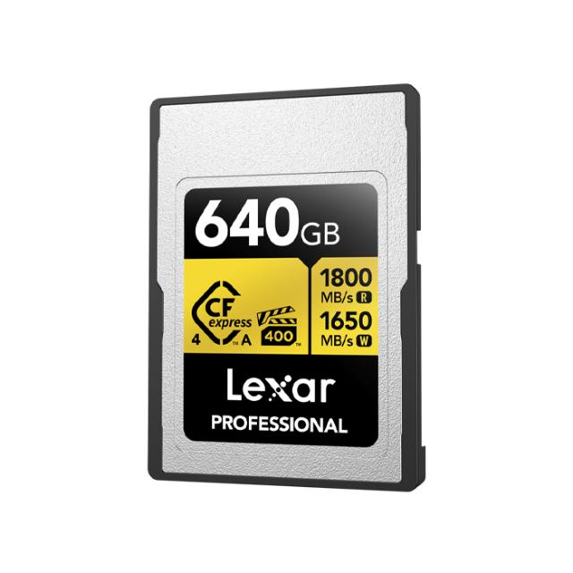 LEXAR CFEXPRESS 640GB TYPE-A R1800/W1650