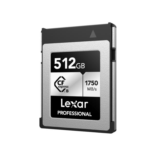 LEXAR CFEXPRESS PRO SILVER R1750/W1300 512GB