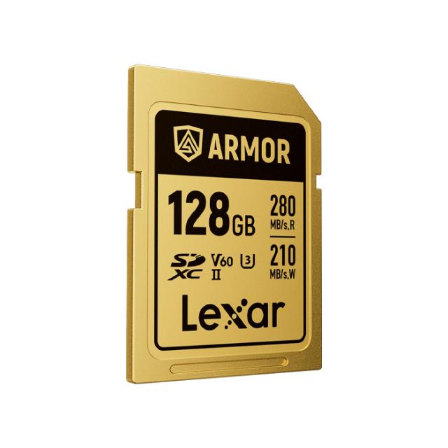 LEXAR SD 128GB U3 V60 UHS-II R280/W210 ARMOR