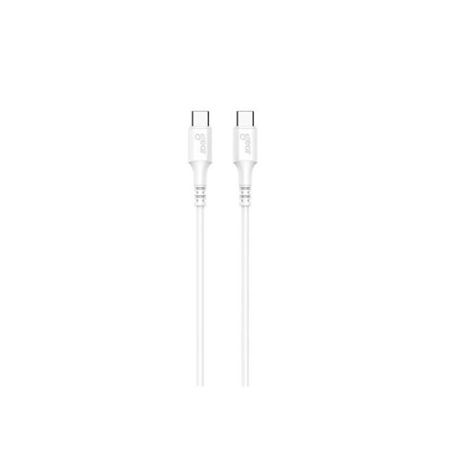 GEAR CHARGER USB-C TO USB-C 220V WHITE