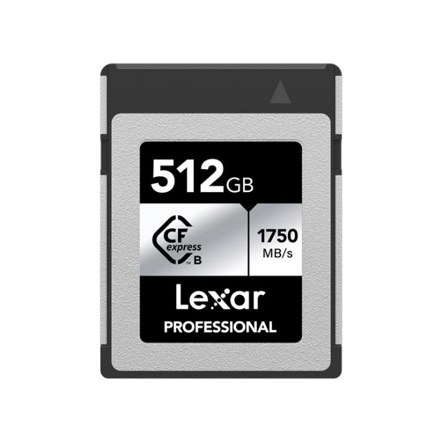 LEXAR CFEXPRESS PRO SILVER R1750/W1300 512GB