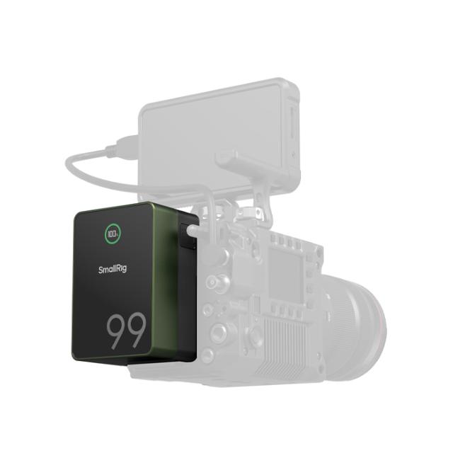 SMALLRIG 4974 VB99 PRO MINI V MOUNT BATTERY GREEN