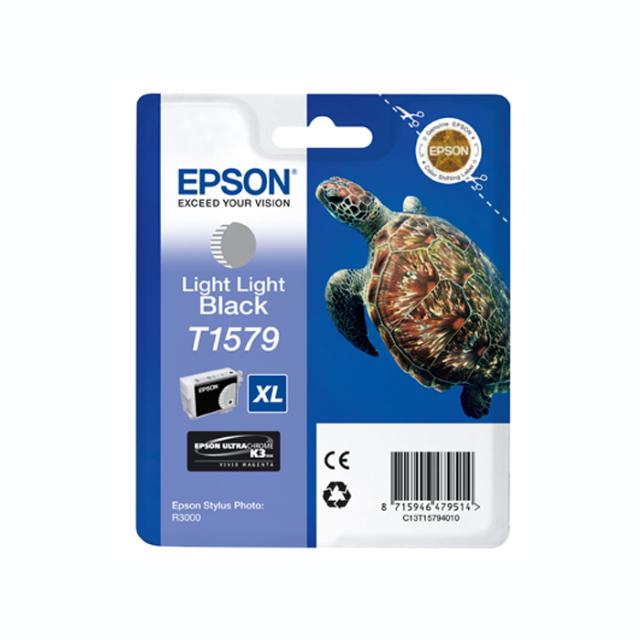 EPSON* T1579 LIGHT LIGHT BLACK F/ R3000 - 25ML