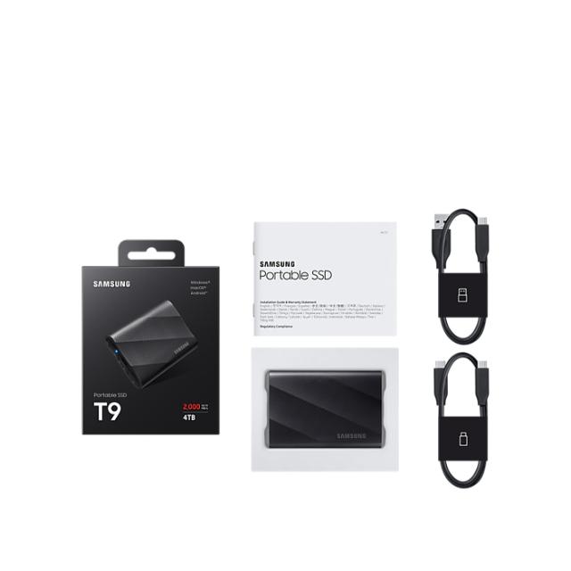 SAMSUNG PORTABLE SSD T9 4TB