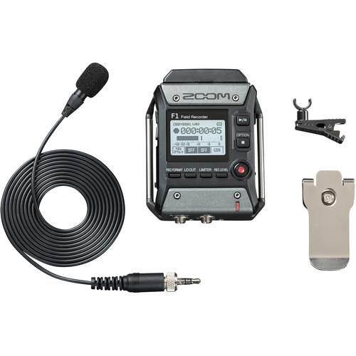 ZOOM F1 FIELD RECORDER LAVALIERE PACK