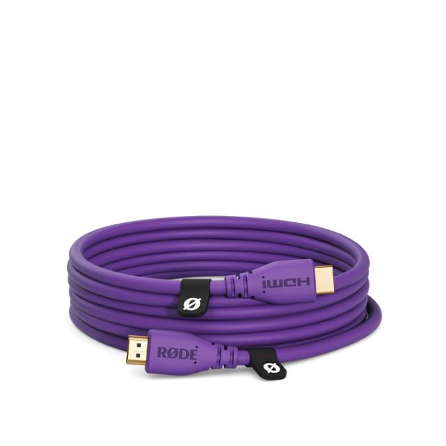 RODE HDMI CABLE 3M PURPLE