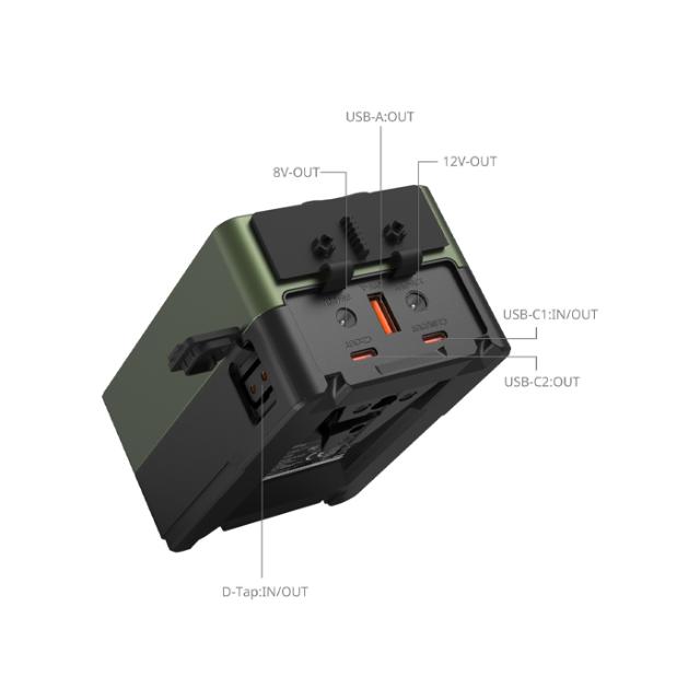 SMALLRIG 4974 VB99 PRO MINI V MOUNT BATTERY GREEN