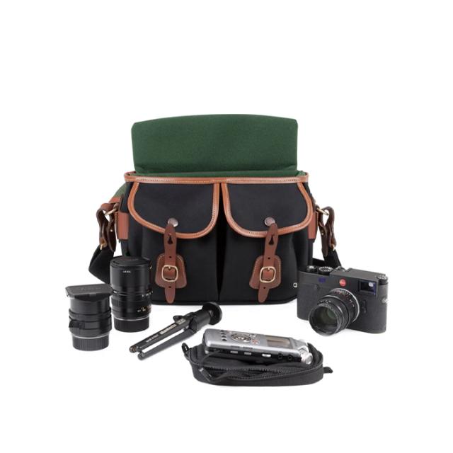 BILLINGHAM HADLEY SMALL PRO - BLACK CANVAS / TAN