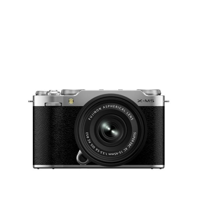 FUJI X-M5 KIT WITH 15-45MM F/3,5-5,6 SILVER