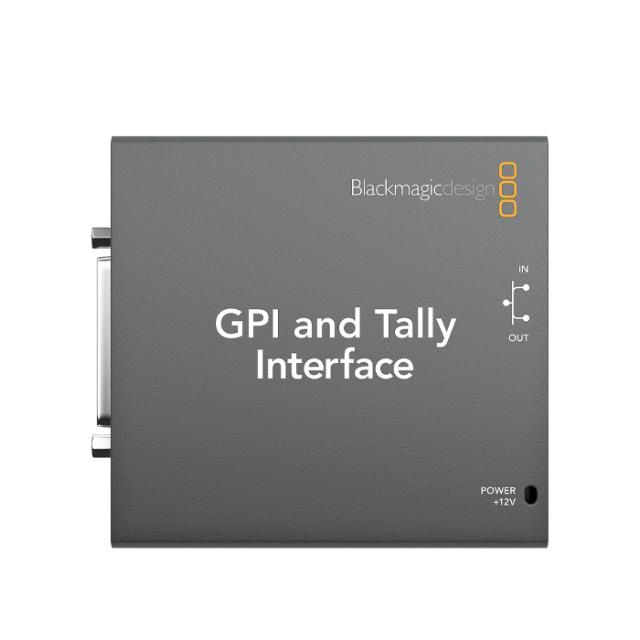BLACKMAGIC GPI AND TALLY INTERFACE