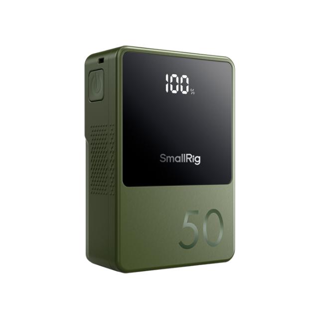 SMALLRIG 4872 V-MOUNT BATTERY MINI VB50 GREEN