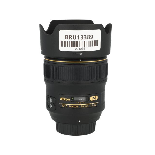 NIKON LENS AF-S 35 1,4 G (1) USED