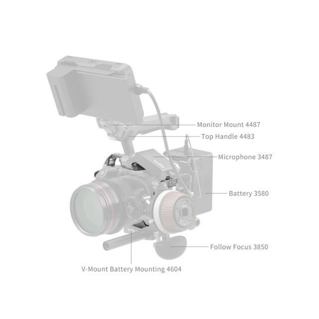 SMALLRIG 4977 HAWKLOCK QR CAGE FOR CANON R5 II