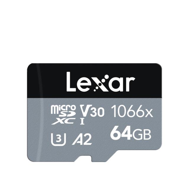 LEXAR PRO 64GB 1066X MICRO SD UHS-I R160/W70