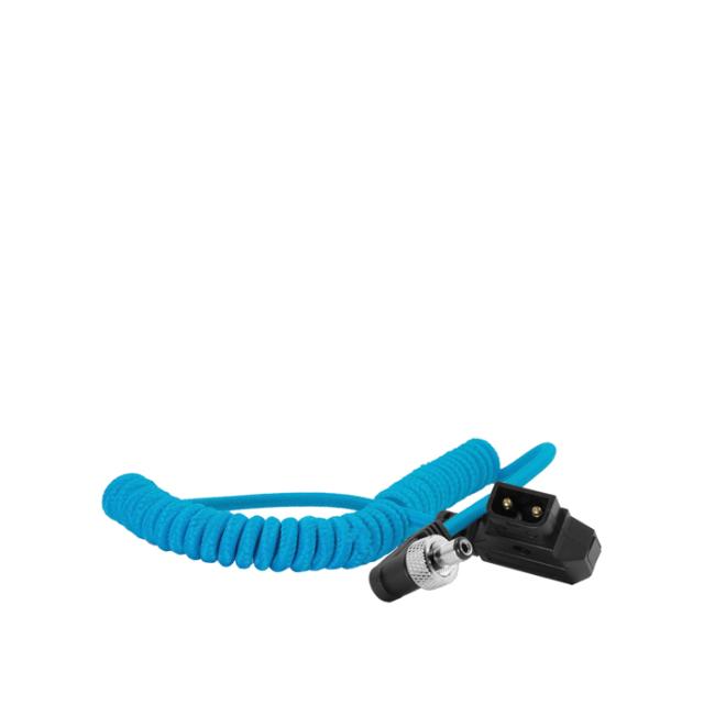 KONDOR BLUE COILED D-TAP TO LOCKING DC 2.1MM R.ANG