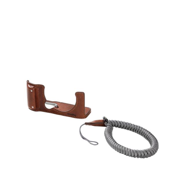 SMALLRIG 4880 LEATHER HALF CASE KIT X-M5 BROWN