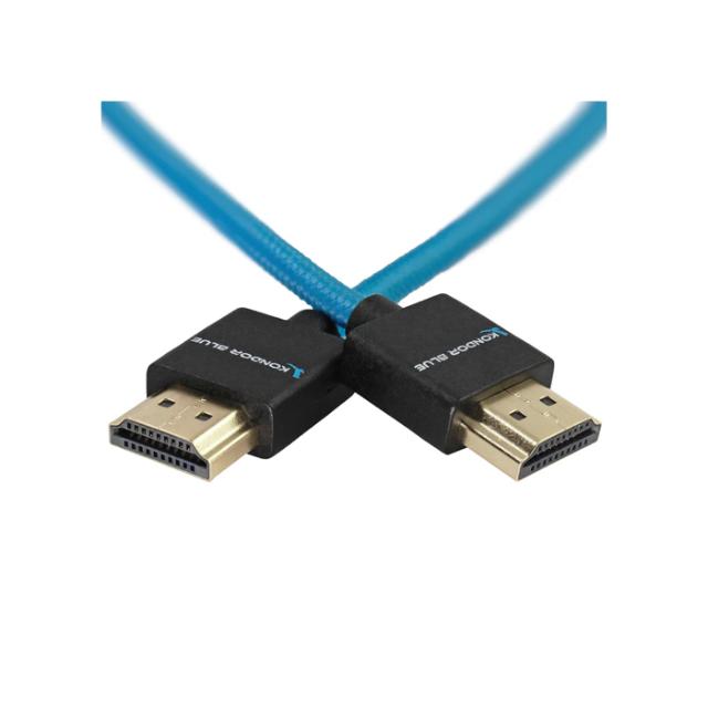 KONDOR BLUE THIN HDMI TO HDMI CABLE 40CM