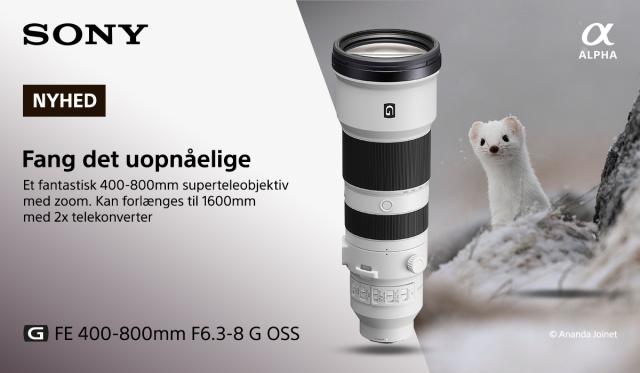 Sony FE 400-800mm f/6,3-8 G OSS