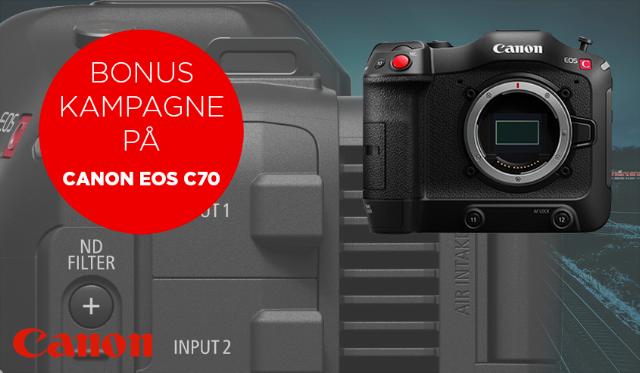 Canon EOS C70 kampagne
