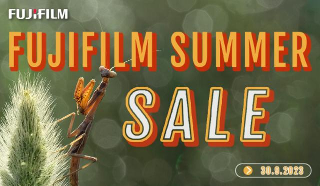 Fujifilm Summer Sale kampagne