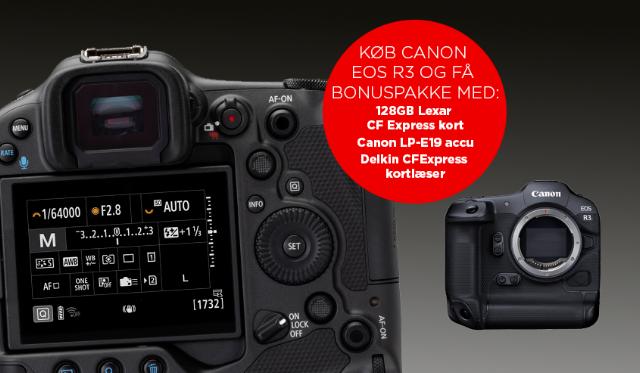 Canon EOS R3 bonuskampagne