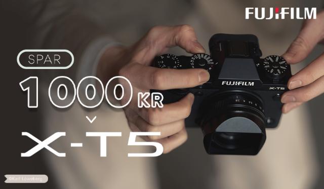 Fujifilm X-T5 instant rabat kampagne