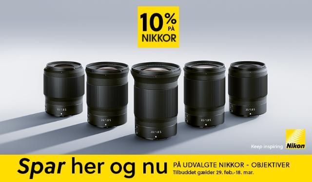 Nikon objektiv kampagne