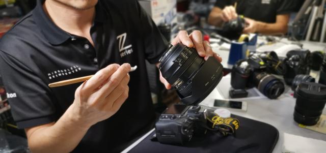 Reparation af fotoudstyr