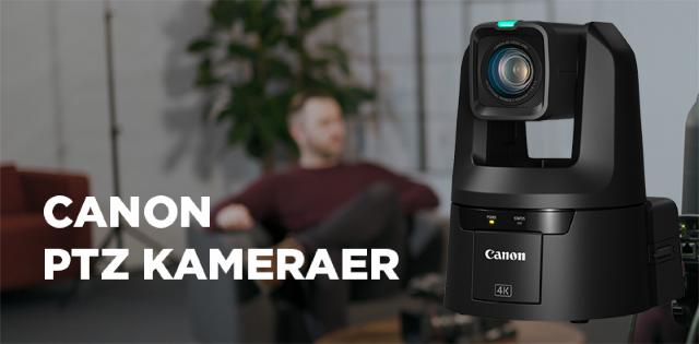 Canon PTZ kamera - mere information