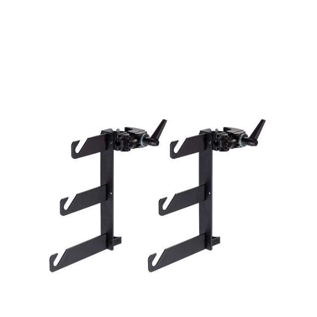 MANFROTTO 044 TRIPLE HOOKS WITH CLAMPS