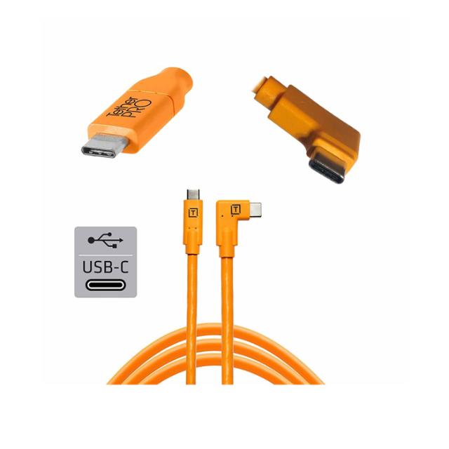 TETHER TOOLS USB-C TO USB-C 4,6M RIGHT ANGLE
