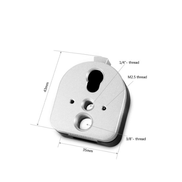 SMALLRIG 1855 S-LOCK QUICK RELEASE MOUNTING DEVICE