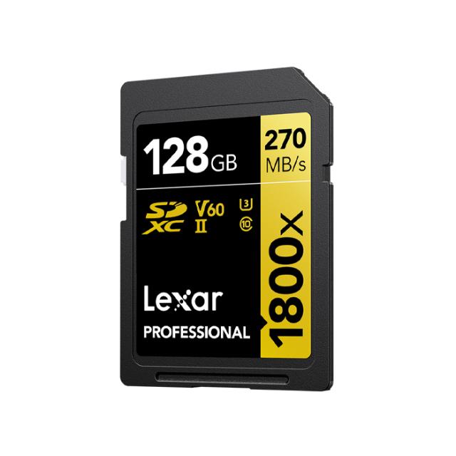 LEXAR SD 128GB U3 V60 UHS-II R280/W210