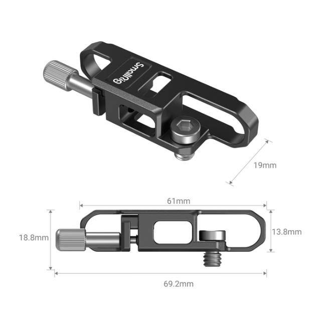 SMALLRIG 3300 CABLE CLAMP T5 SS FOR BMPCC 6K PRO