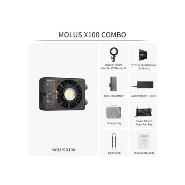 ZHIYUN LED MOLUS X100 COMBO COB LAMP