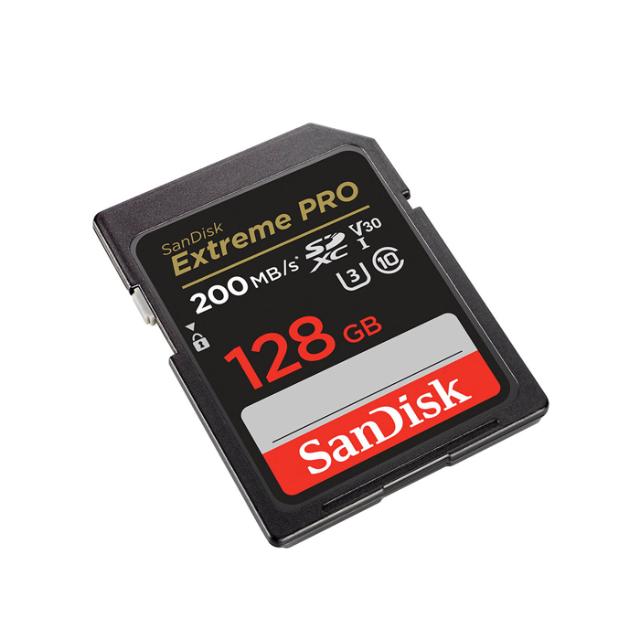 SANDISK SD 128 GB EXTREME PRO 200MB/S V30