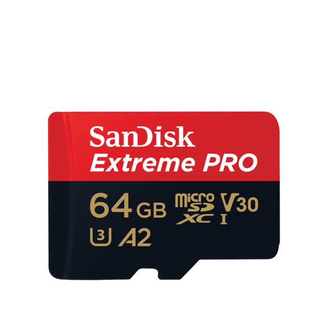 SANDISK MICROSDXC EXTREME PRO 64GB 200MB/S A2 C10